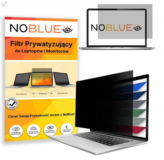 Filtr Prywatyzujący 13.3 Cali Na Ekrany Laptopów I Monitorów NoBlue