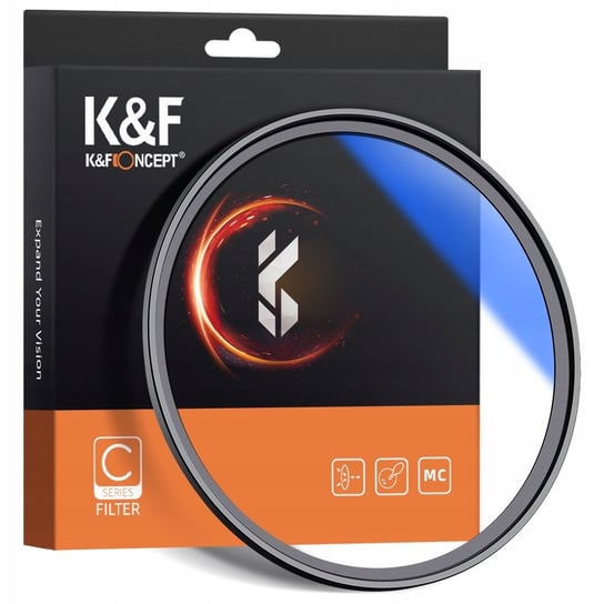 Filtr UV 49mm HD MC seria C powłoki SLIM K&F K&F