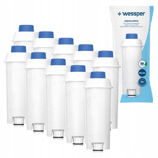 Filtr Wessper Aqualunga Do Ekspresu Delonghi - 12 Sztuk Wessper