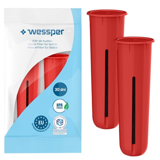Filtr wkład wody WESSPER do butelki filtrującej DAFI zamiennik 2szt. Wessper