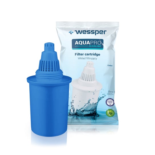 Filtr Wody Do Dzbanka Wessper Aquapro Alkaline, Niebieski, 1 Szt. Wessper
