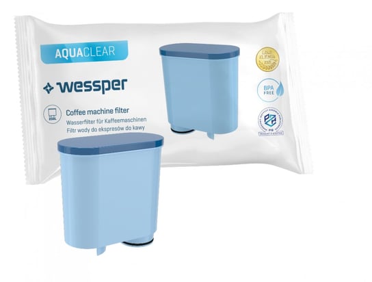 Filtr Wody Do Ekspresu Wessper Aquaclear Saeco Aqua Clean Zamiennik Saeco Picobaristo, 1 Szt. Wessper