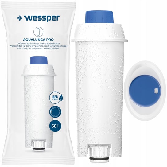 Filtr Wody Wessper Aqualunga Pro Do Delonghi - 12X Wessper