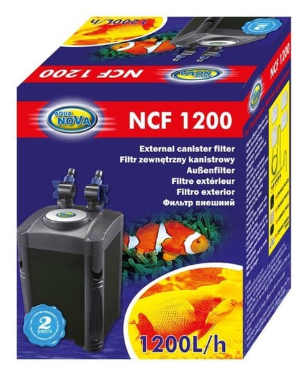 Filtr zewnętrzny AQUA NOVA NFC-1200, 400 l Aqua Nova