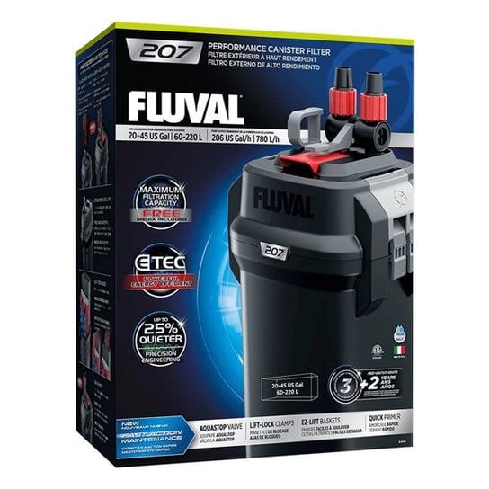 Filtr zewnętrzny FLUVAL 207, 780 l/h Fluval