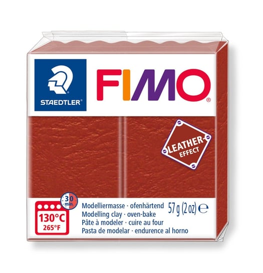 FIMO® effect skóra, masa termoutwardzalna, rdzawy Staedtler