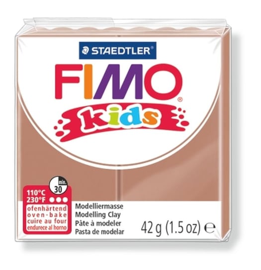 Fimo Kids, masa termoutwardzalna, modelina, jasnobrązowa Staedtler