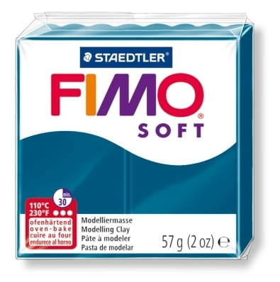 FIMO MASA PLASTYCZNA SOFT 57G NIEBIESKI CALYPSO Fimo