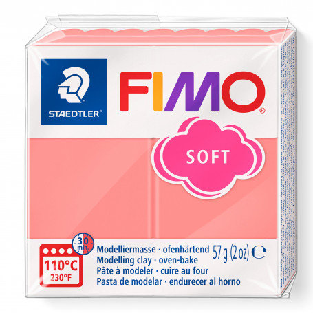 Fimo Soft, masa termoutwardzalna, różowy grejpfrut Staedtler