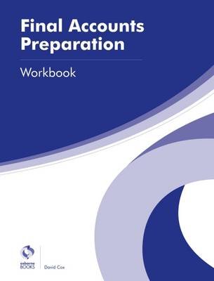 Final Accounts Preparation Workbook Cox David