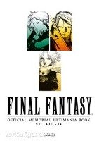 Final Fantasy - Official Memorial Ultimania Book 1: VII VIII IX Carlsen Verlag Gmbh, Carlsen