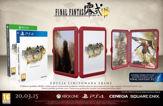 Final Fantasy Type-0 HD - Edycja Limitowana Frame Square Enix