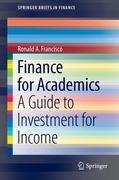 Finance for Academics Francisco Ronald A.
