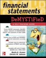 Financial Statements Demystified: A Self-Teaching Guide: A Self-Teaching Guide Kramer Bonita, Johnson Christie