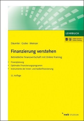 Finanzierung verstehen Grabe Jurgen, Meinzer Christoph R.
