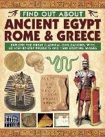 Find Out About Ancient Egypt, Rome & Greece Hurdman Charlotte, Steele Philip, Tames Richard