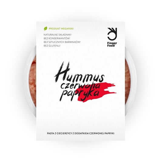 Finger Food Hummus Czerwona Papryka 150G M&C
