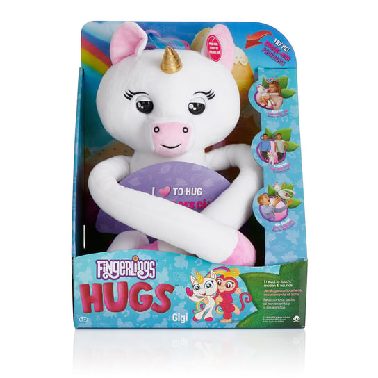 Fingerlings Hugs, zabawka interaktywna Jednorożec Gigi Fingerlings