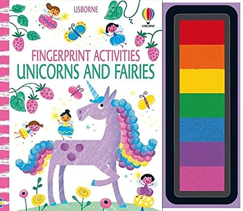 Fingerprint Activities Unicorns and Fairies Watt Fiona