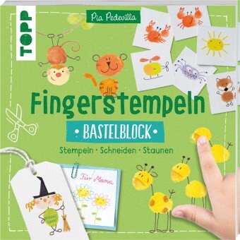 Fingerstempeln. Bastelblock Frech Verlag Gmbh