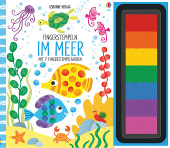 Fingerstempeln: Im Meer Usborne Verlag