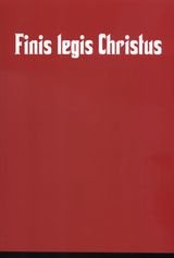 Finis Legis Christus. Tom 1/2 Opracowanie zbiorowe