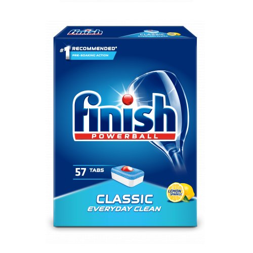 Finish Classic Tabletki do zmywarki 57 szt. cytrynowe FINISH