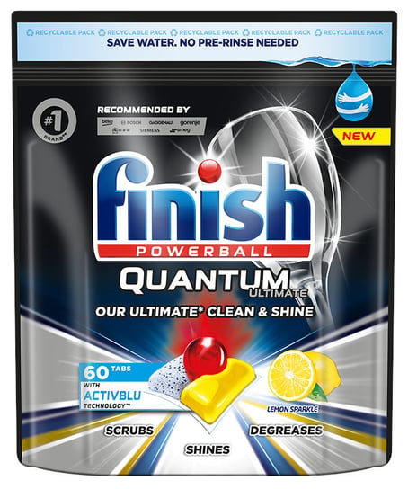 Finish Kapsułki Quantum Ultimate Cytrynowe 60 FINISH