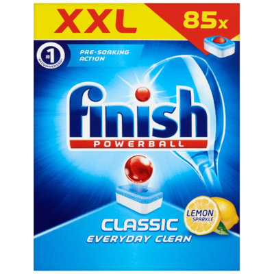 FINISH Powerball Classic Lemon Tabletki do zmywarki, 85 szt FINISH