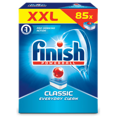 FINISH Powerball Classic Tabletki do zmywarki, 85 szt FINISH