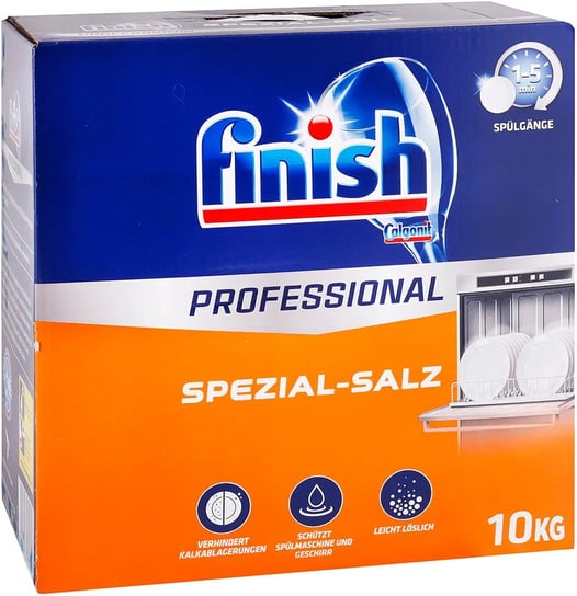 Finish Professional Sól do Zmywarki Gruboziarnista 10kg FINISH