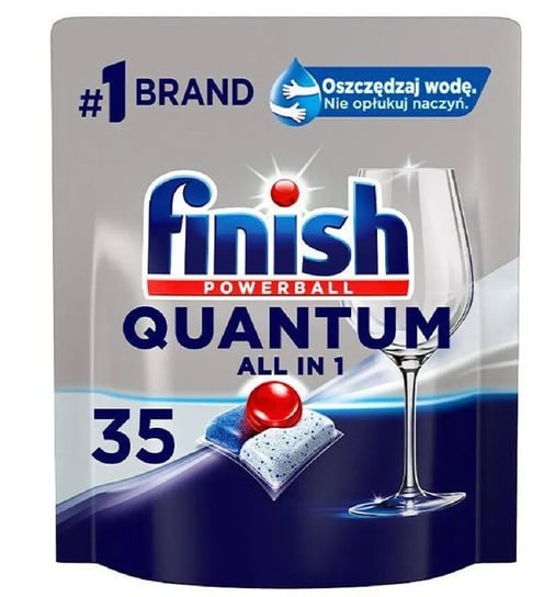 Finish Quantum All In 1 Fresh Kapsułki Do Zmywarki 35 Sztuk FINISH