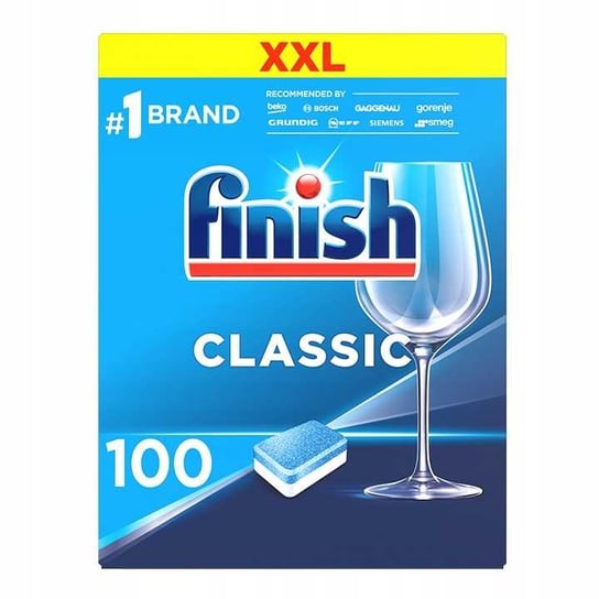 FINISH Tabletki Classic 100 cytrynowe FINISH