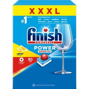 FINISH Tabletki do zmywarki Power Essential 2x80 lemon Inny producent