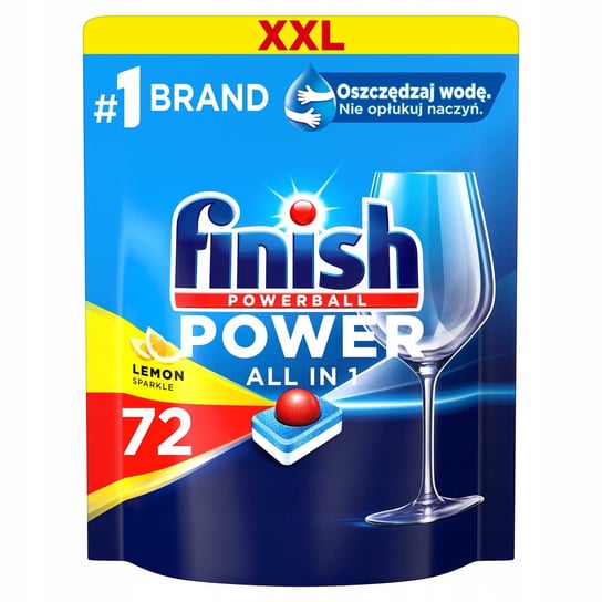 FINISH Tabletki Power All-in-1 72 lemon FINISH