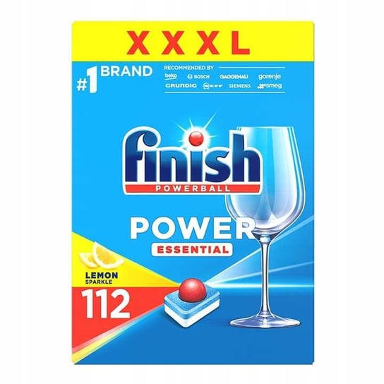 FINISH Tabletki Power Essential 112 lemon FINISH