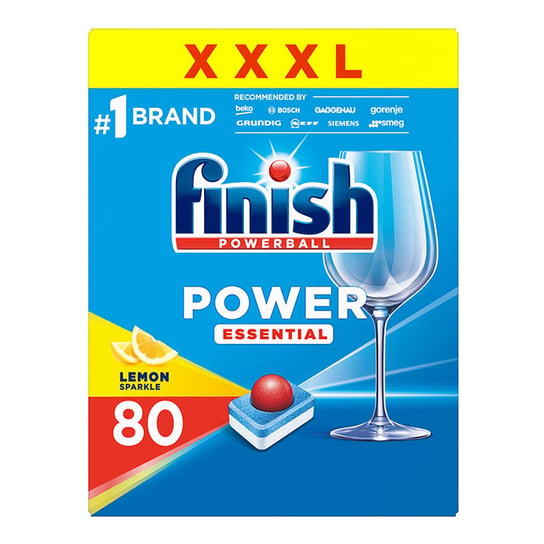 Finish Tabletki Power Essential Lemon 80 Sztuk FINISH
