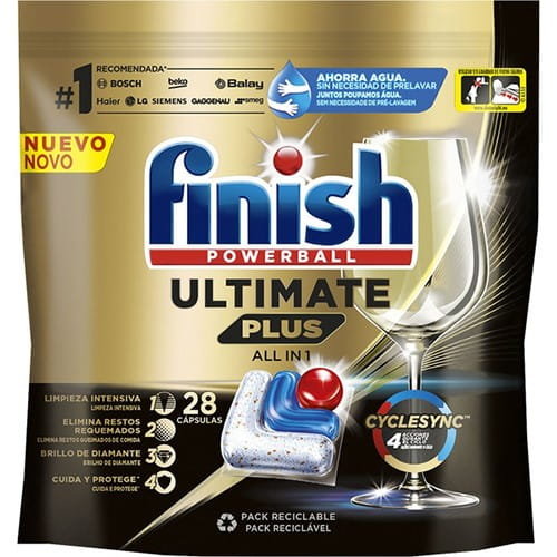 Finish Ultimate Plus All in 1 28szt 341g Inny producent