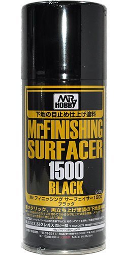 Finishing Surfacer 1500 Black MR.Hobby