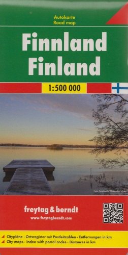 Finlandia. Mapa 1:500 000 Opracowanie zbiorowe