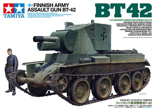 Finnish Army Assault Gun BT-42 1:35 Tamiya 35318 Tamiya