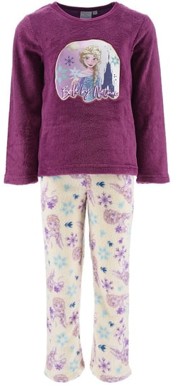 Fioletowo - beżowa piżama dla dziewczynki Frozen rozmiar 104 cm Disney