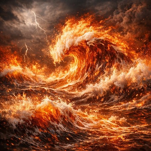 Firestorm Waves Jan Van Veld