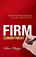 Firm Commitment Mayer Colin