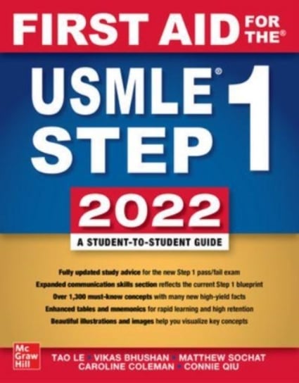 First Aid for the USMLE Step 1 2022, Thirty Second Edition Opracowanie zbiorowe