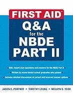 First Aid Q&A for the Nbde Part II Leung Timothy, Portnof Jason