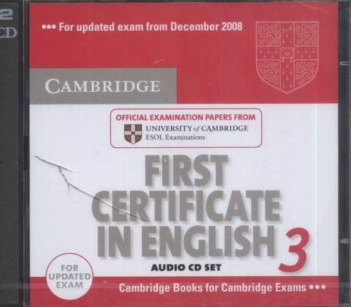 First Certificate In English 3 CD Opracowanie zbiorowe