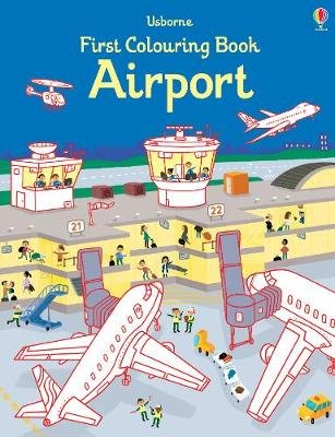 First Colouring Book Airport Tudhope Simon