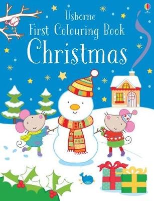 First Colouring Book Christmas Greenwell Jessica