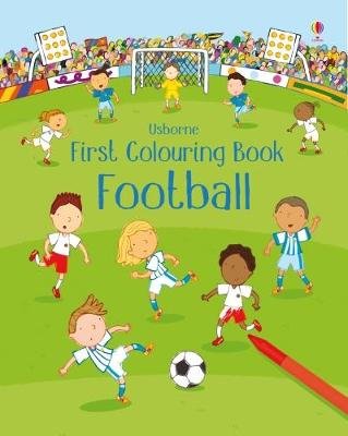 First Colouring Book Football Taplin Sam